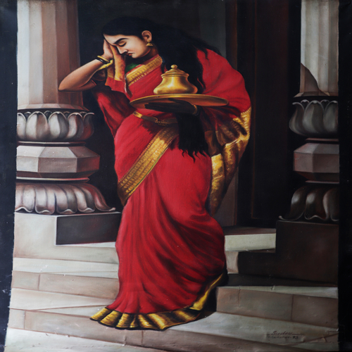 Artist Sudev Anayadi